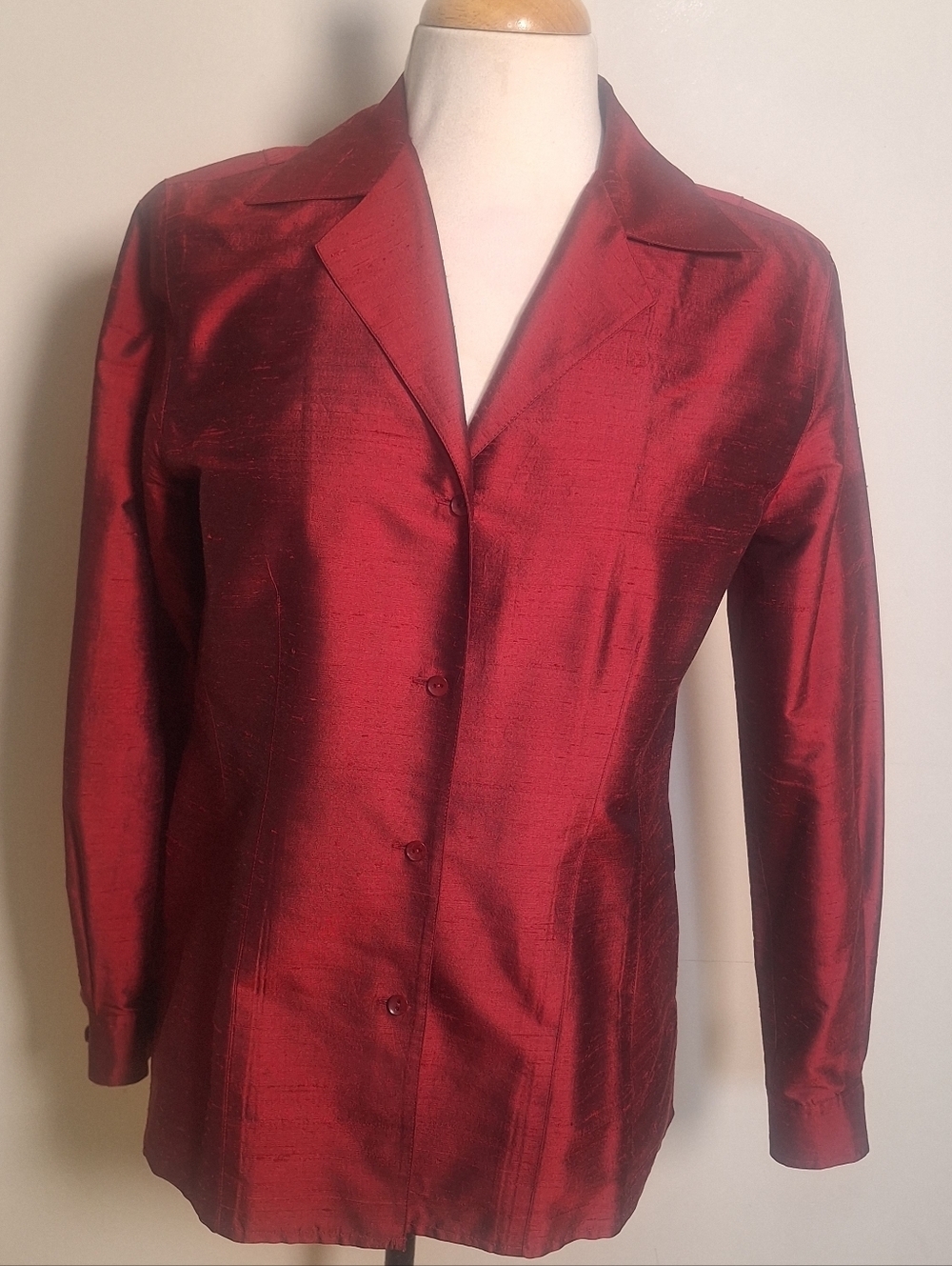 Emanual UNGARO 100% Silk Shirt Size M